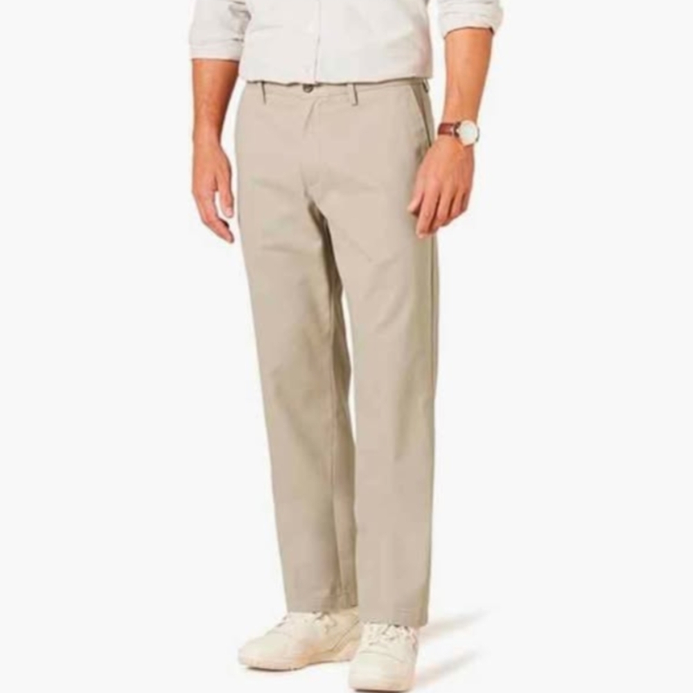 NWT Amazon Essentials Men's Khaki Chinos